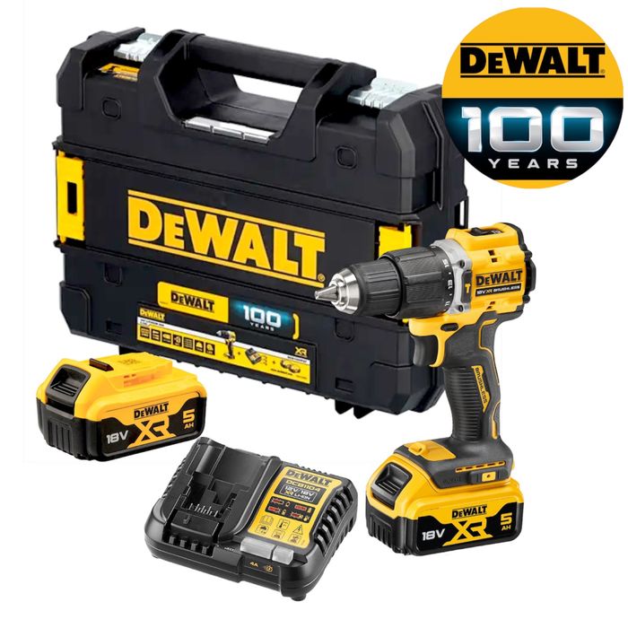 Акумулаторен Винтоверт DeWALT DCD100YP2T 18V Brushless - Лимитиран