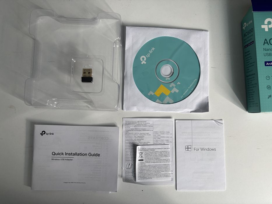 Adaptor Wireless TP-link Archer T600U Nano, AC600, garantie 2 ani