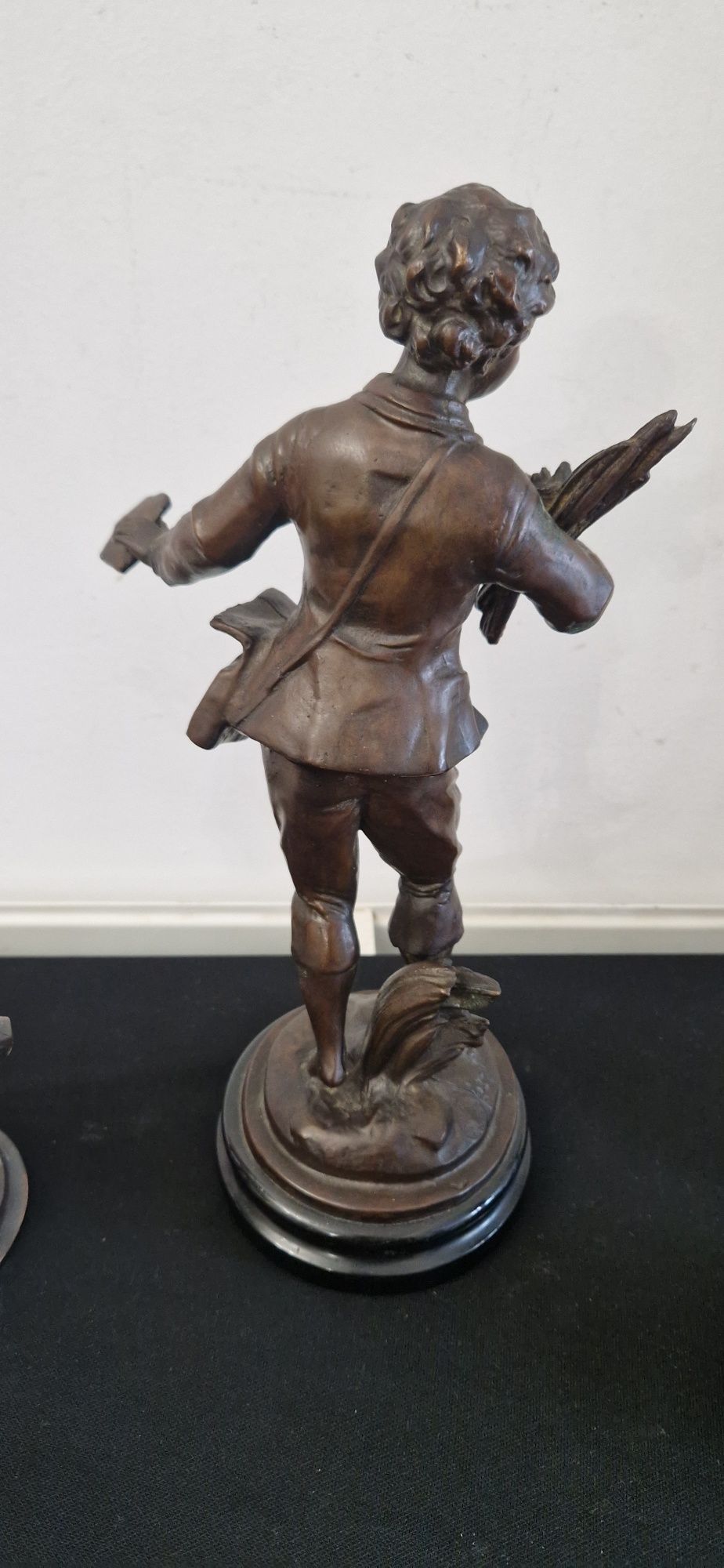 Statueta veche bronz