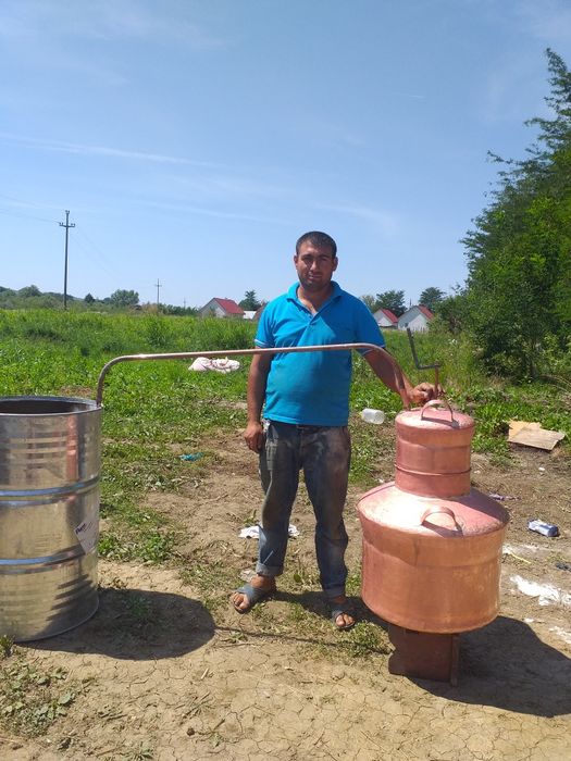 Vand cazan de țuică la 100 de Litri cu fundul de 4 mm