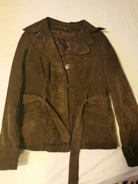 Geaca piele naturala intoarsa Yessica M(38)