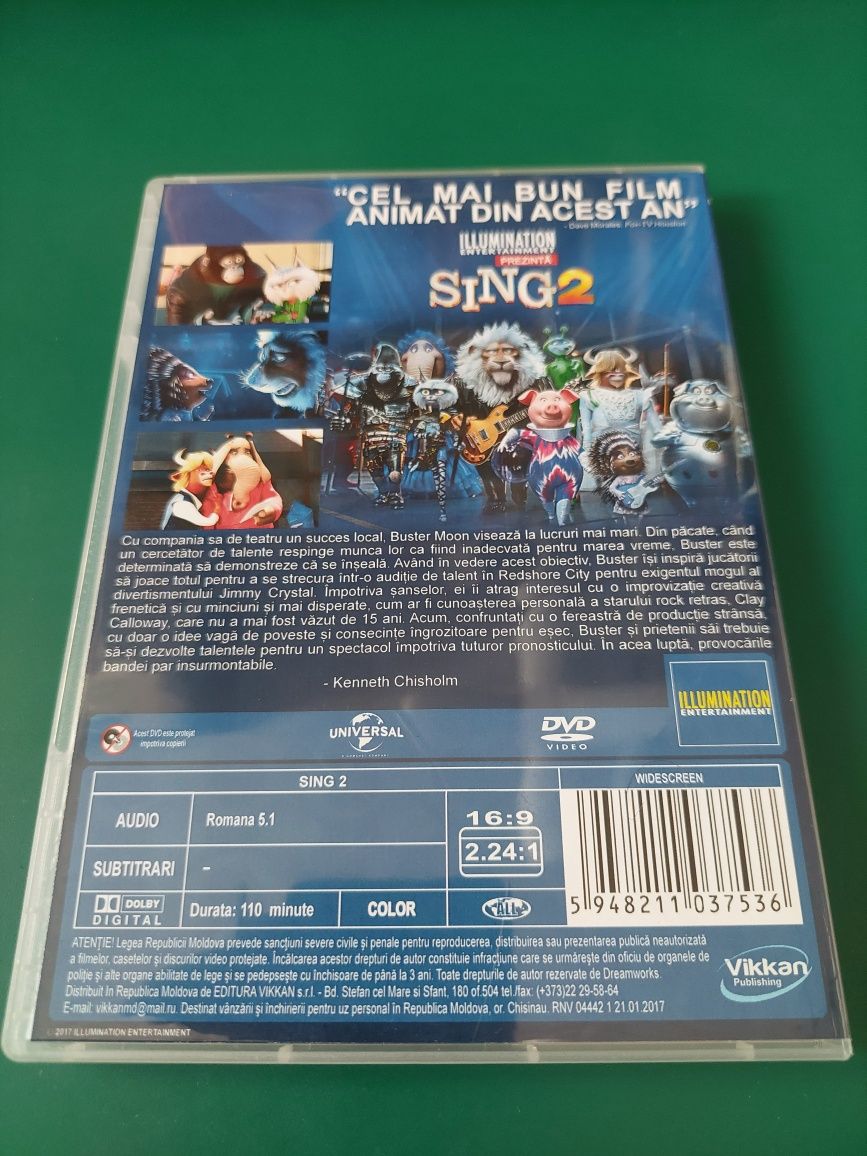 Sing 2 (2021)
Hai să cântăm din nou!