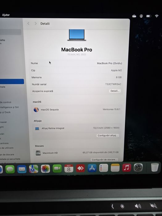 Macbook PRO 13" 2022 + MagicMouse2