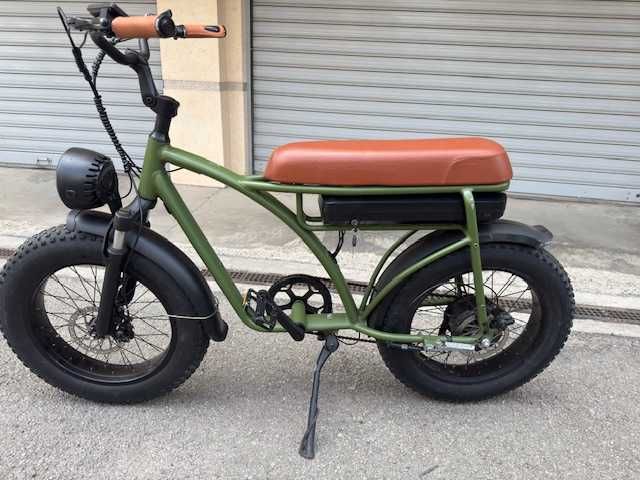 FATBIKE Bezior EBike XF001, Електрически Велосипед с дебели гуми