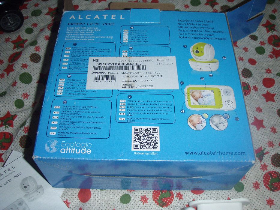 Baby monitor (camera supraveghere motorizata) Alcatel Baby Link 700