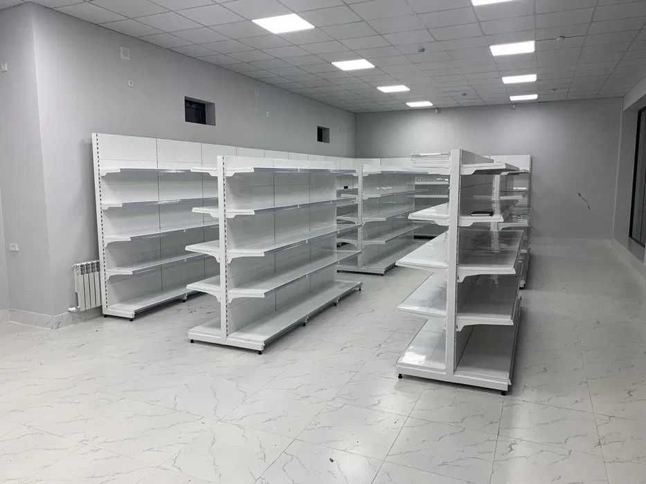Стеллажи, полки для магазина, Алматы, рассрочка