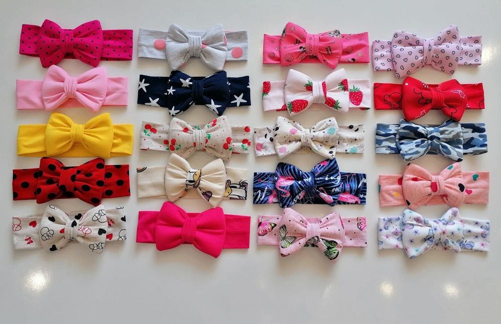 Ленти за глава с панделка