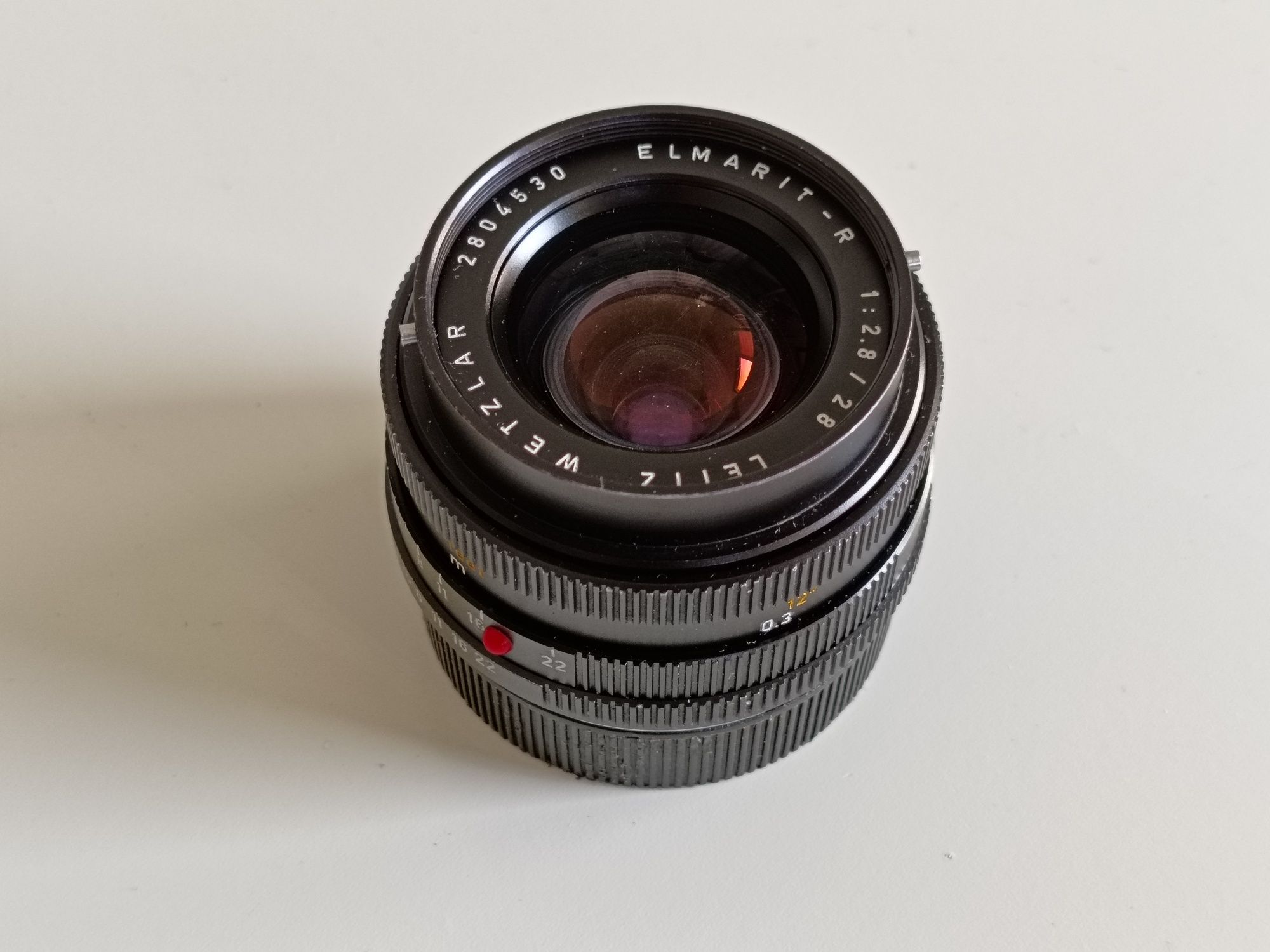 Leica R 28mm f2.8 Elmarit Obiectiv Vintage
