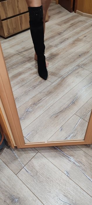 Продам ботфорты из натуральной замши