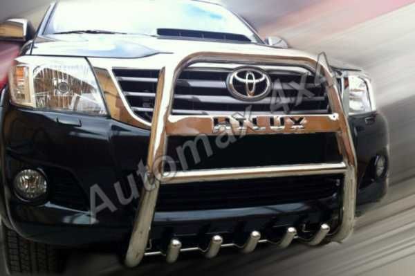 Bullbar inox personalizat Toyota Hilux 2004-2015