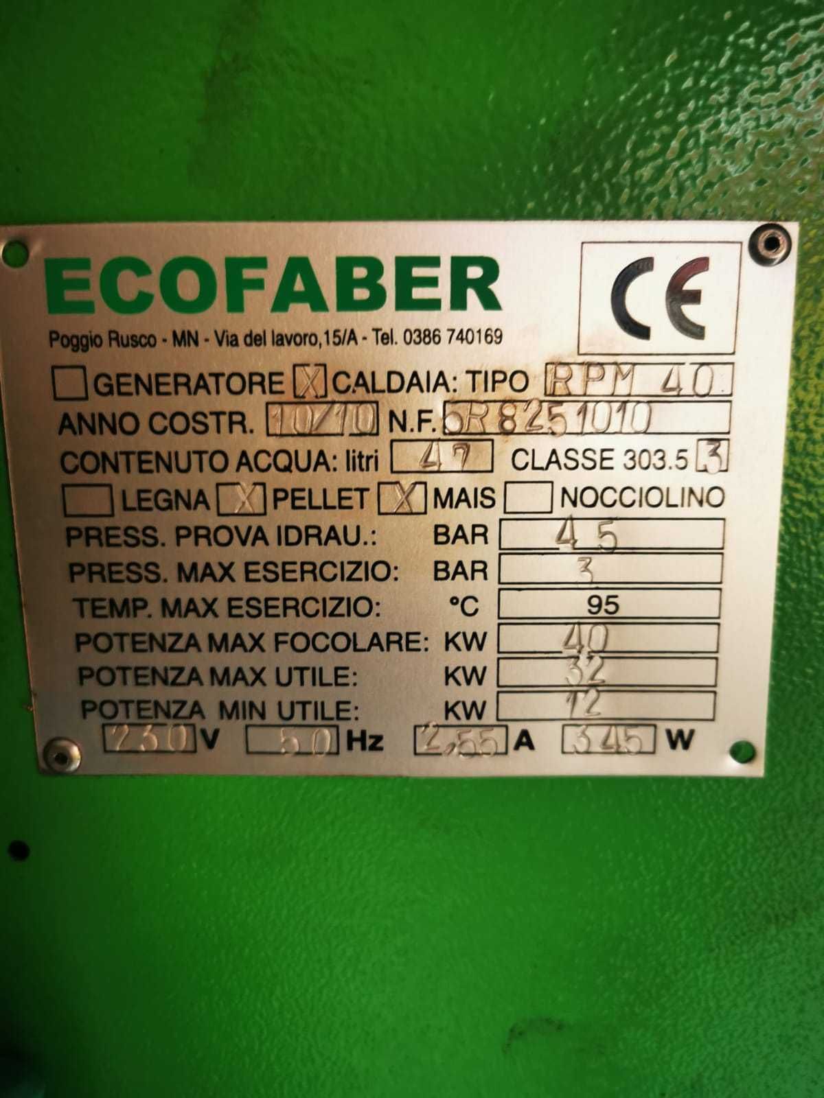 Centrala peleti ecofaber