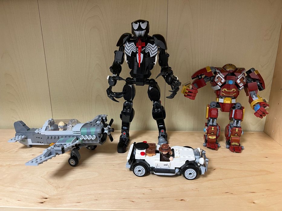 Колекция LEGO (Indiana Jones, Marvel, Creator, Fortnite) — в комплект