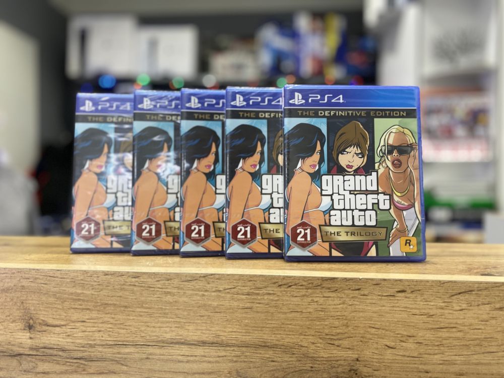 Игра Gta The Trilogy новая