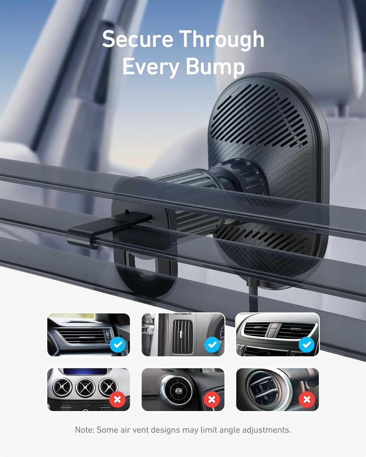 Anker MagGo 15W Qi2 MagSafe стойка с безжичен пад