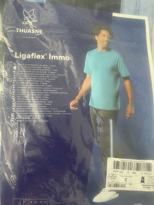 Orteza de genunchi thuasne ligaflex immo