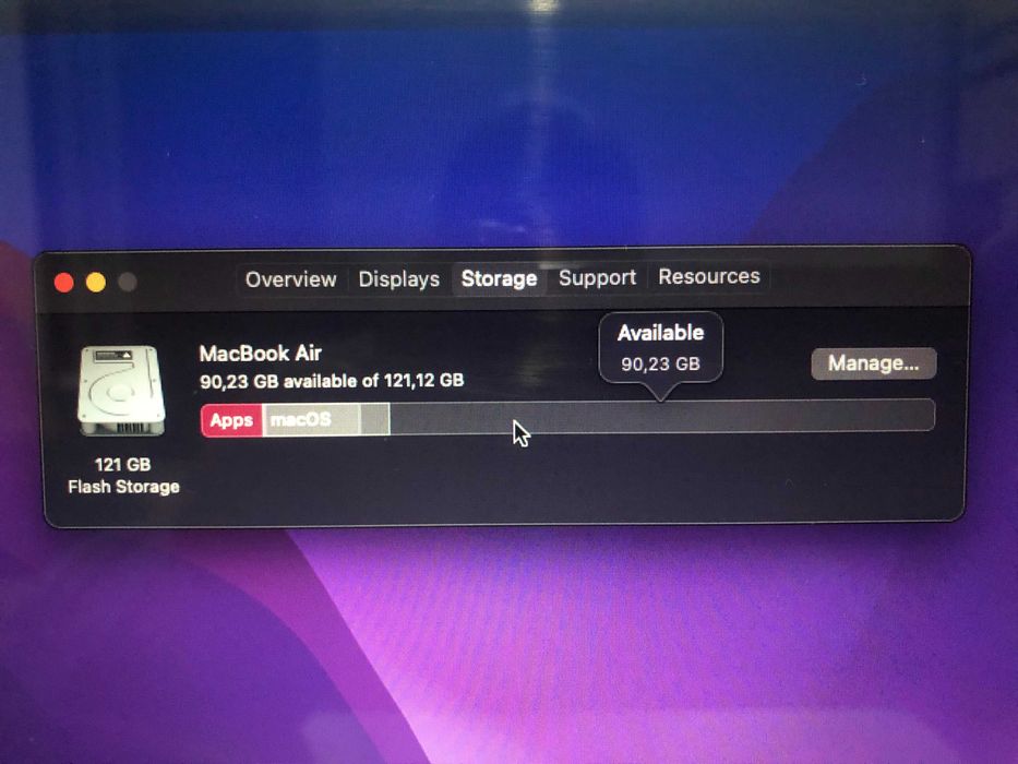 MacBook Air 13,3 '' 2017 i5 1,8 GHz, 8 GB, flash 128 GB. IMPECABIL