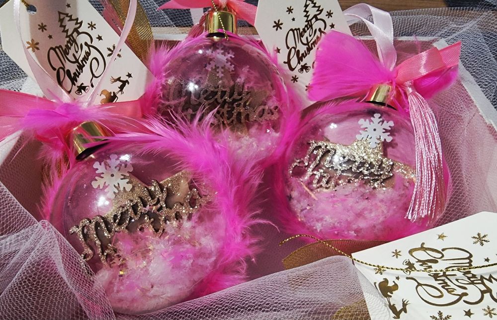 Коледна топка ръчна изработка