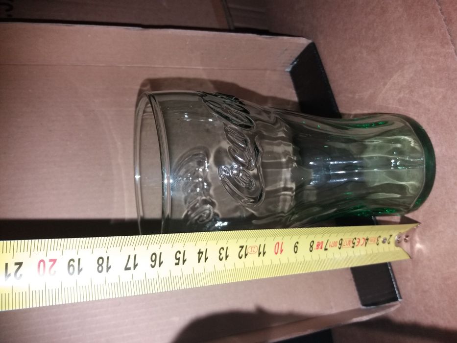 coca cola XL Pahare Sticlă + cadou