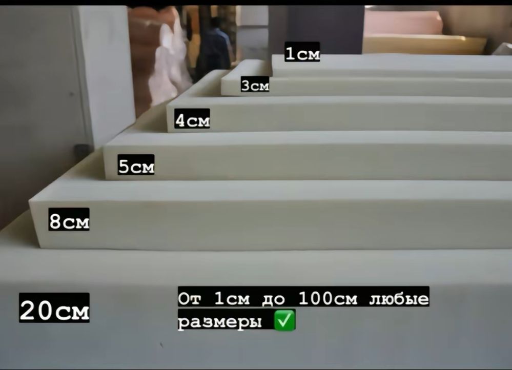 Поролон Матрасы любые размеры.