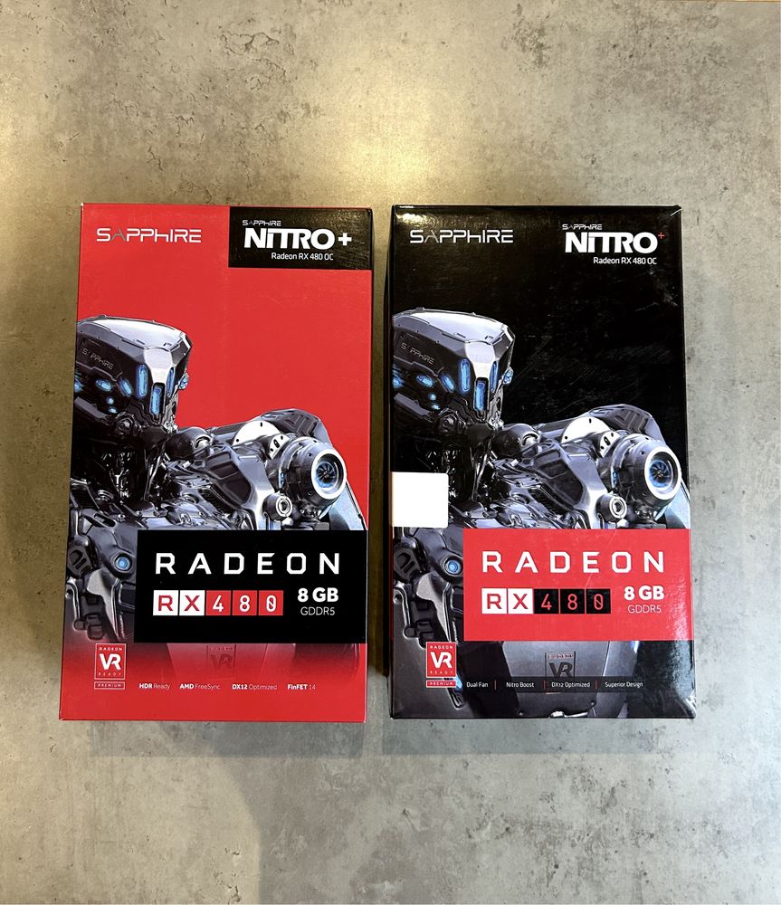 РАЗПРОДАЖБА! Видео карта AMD Sapphire Nitro+ Radeon RX 480 8GB