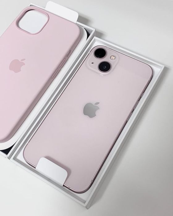 iPhone 13 PINK 100% battery