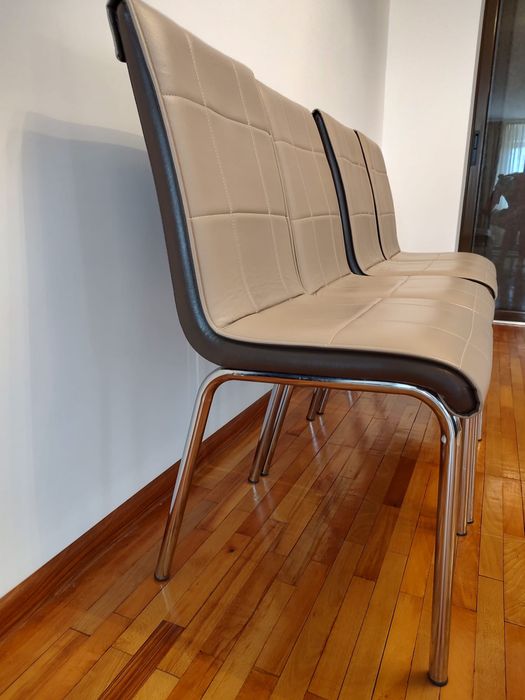 Scaune imitatie piele