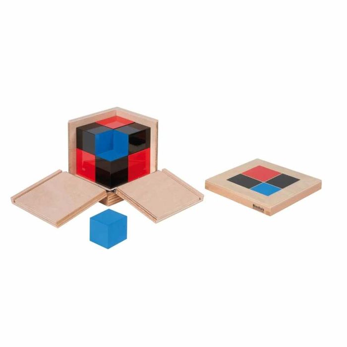Material Montessori - Cubul binomului
