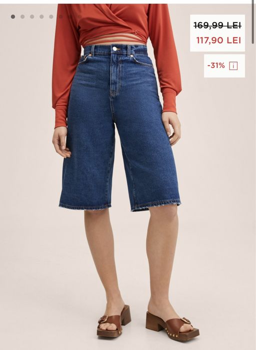 Bermude Mango XS noi