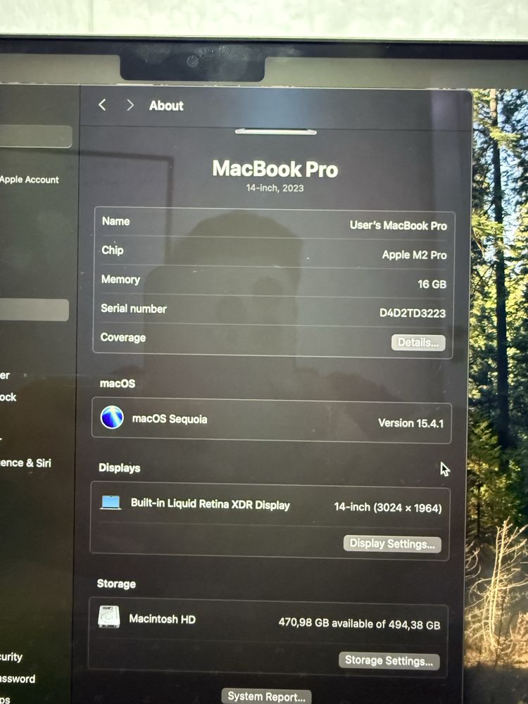 MacBook Pro 14 M2 Pro 16/512 GB | 2023, a’lo holatda