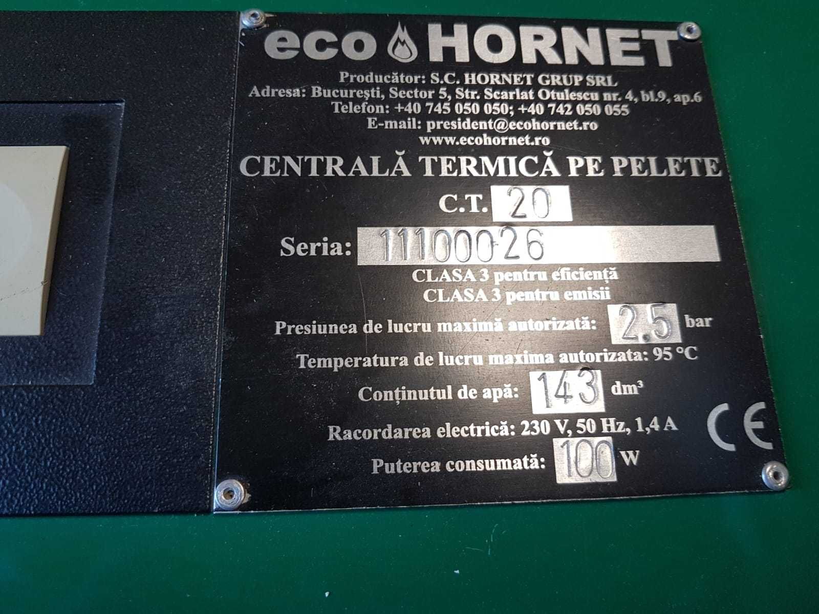 Centrala peleti - ECO HORNET