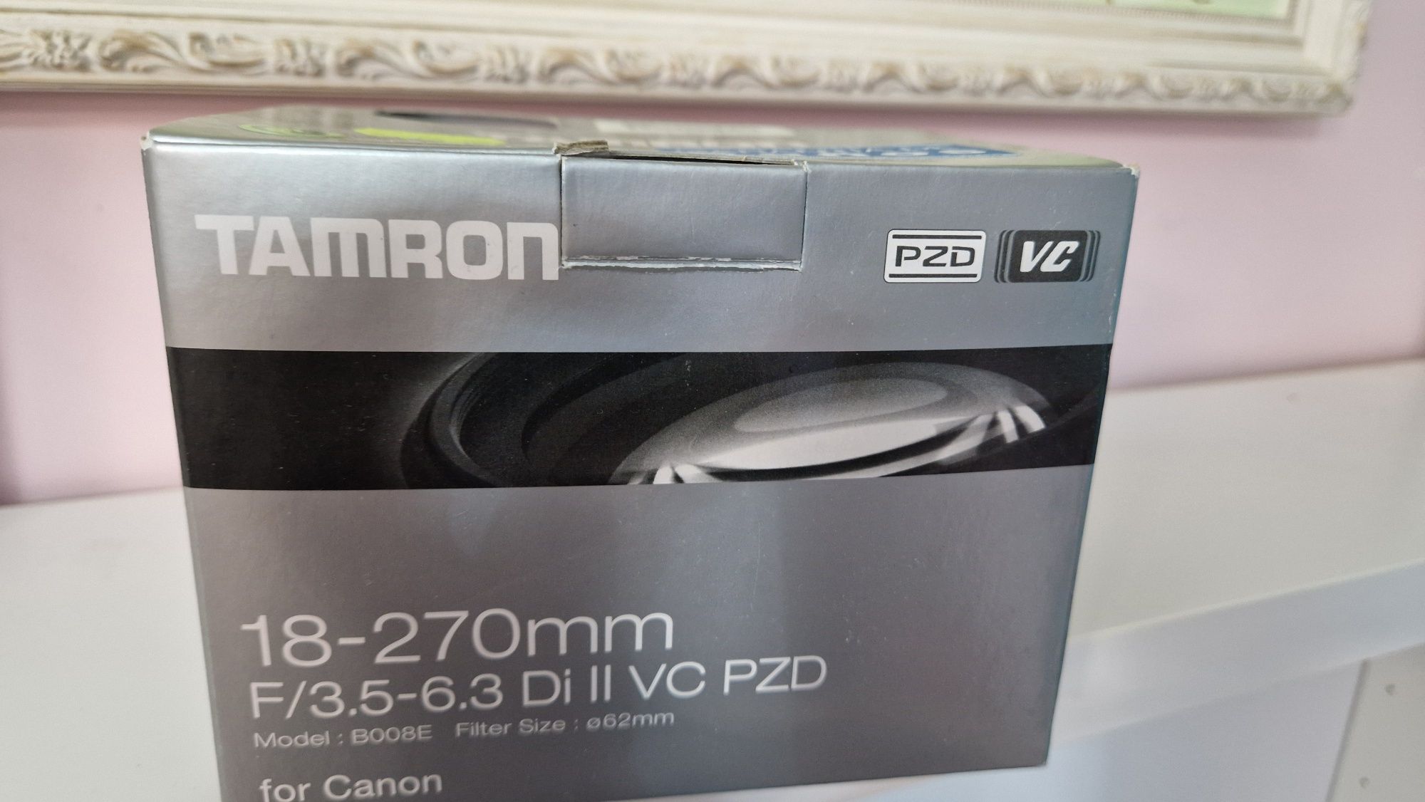 Canon  обектив Tamron 18-270mm