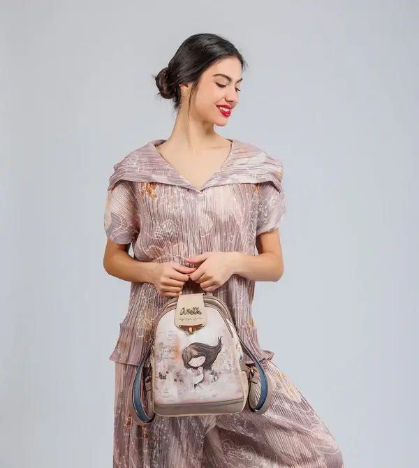 Anekke дизайнерска дамска раница в свежа цветова гамa.