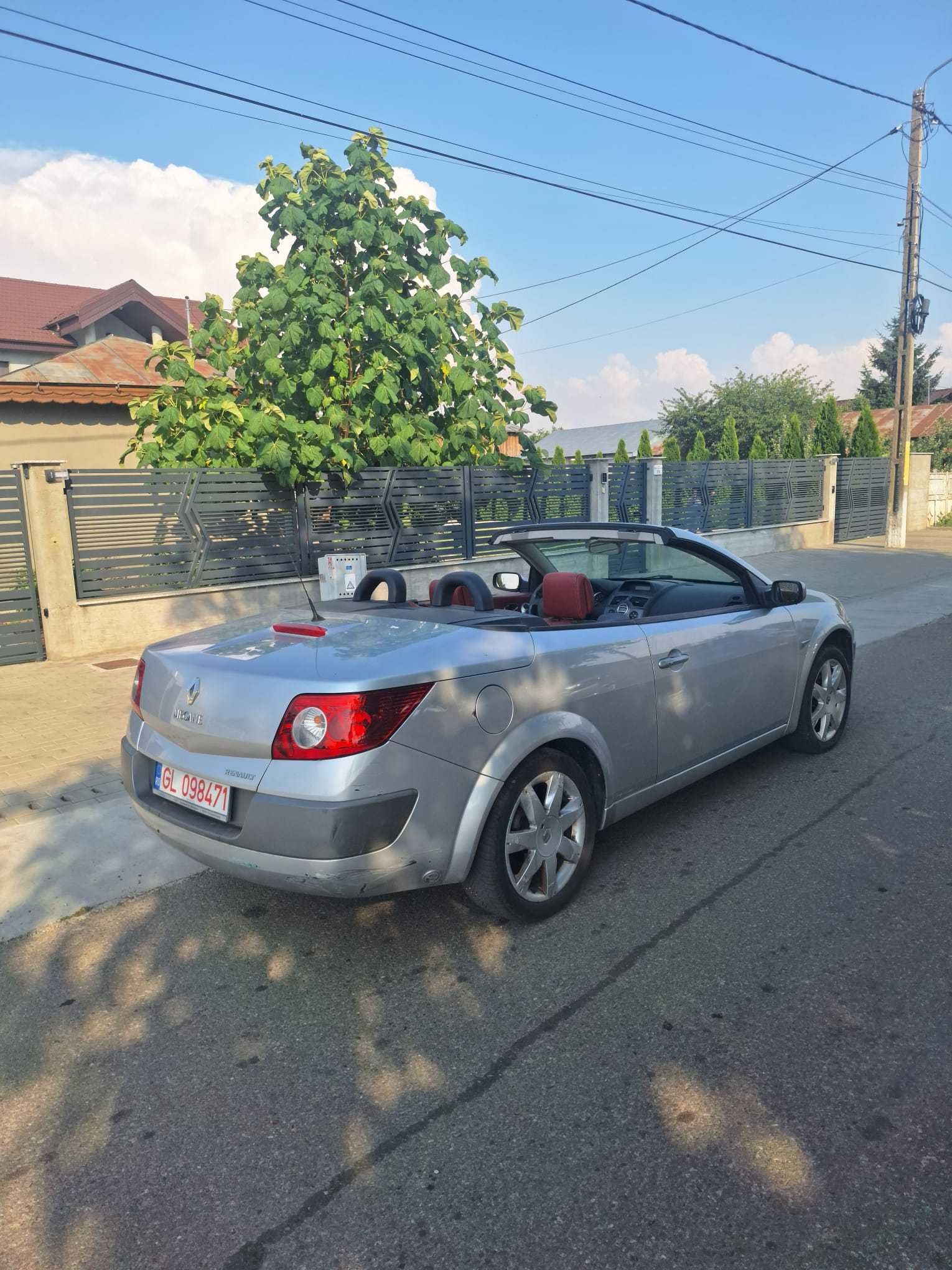 Renault Megane 2 cabrio decapotabila, 2006,  motor 2l + GPL fabrica