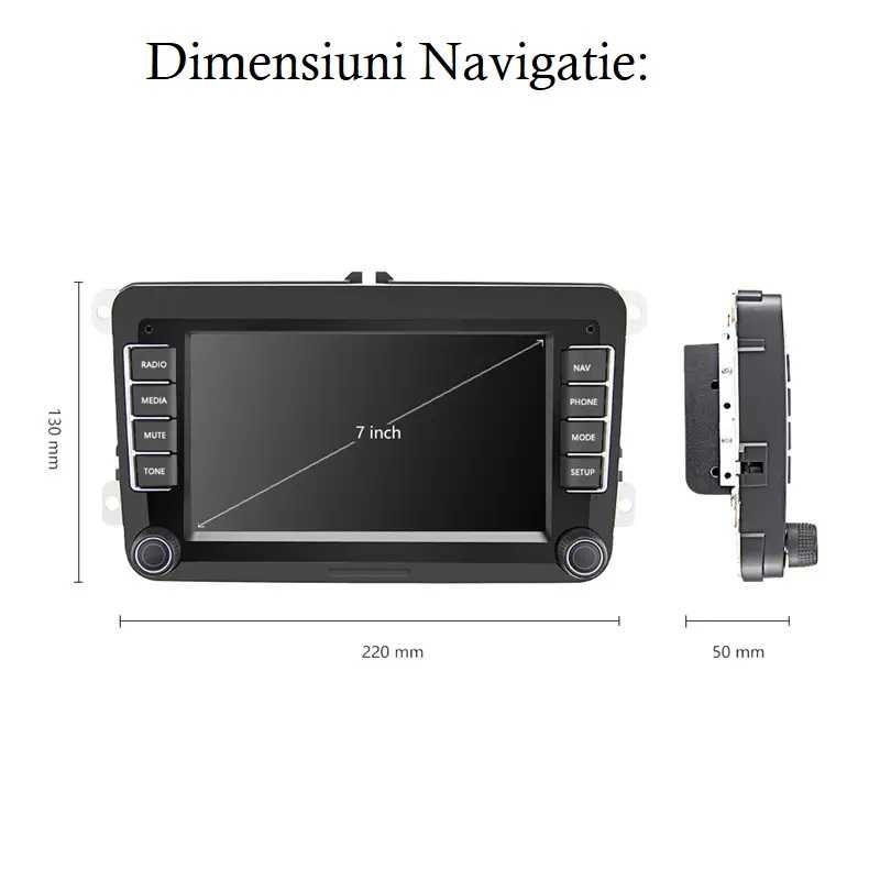 Navigatie android dedicata VW/Skoda/Seat Golf Passat Touran Octavia 7`