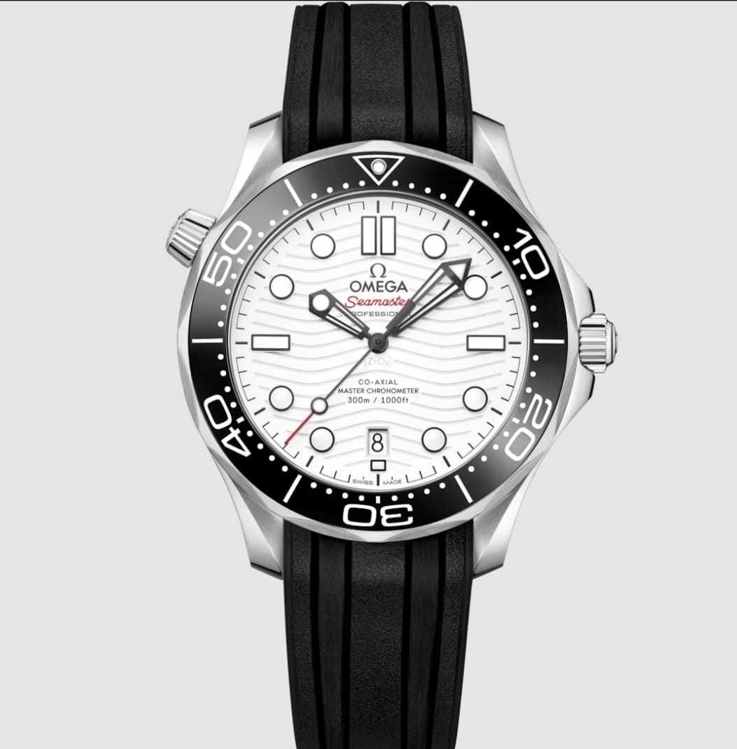 Ceas Omega Seamaster 300m White, Nou Martie 2023