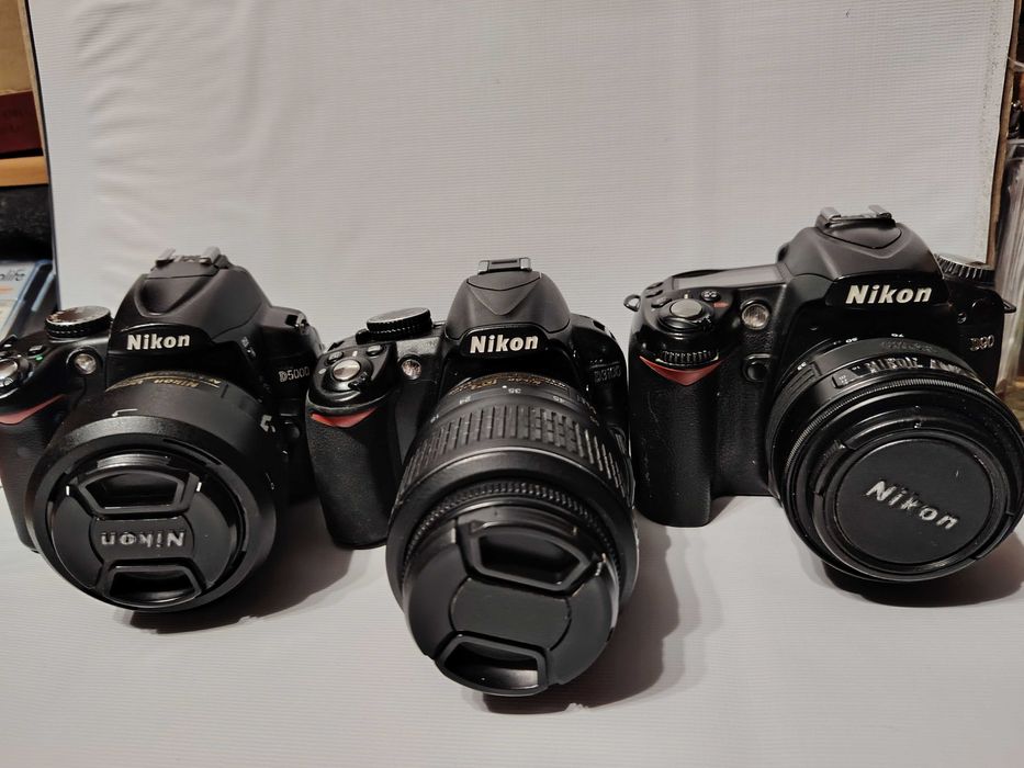 Фотоаппараты Nikon D3100.Nikon D90. Nikon D5000 из коллекции.