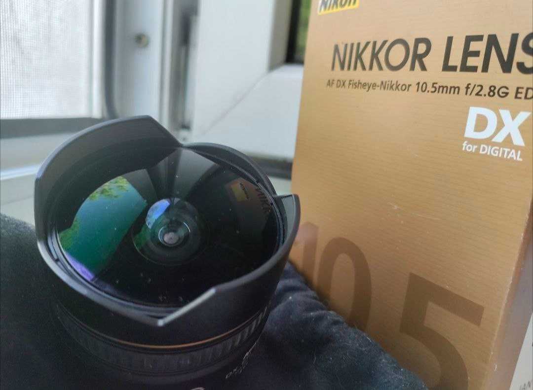 Объектив nikon fisheye