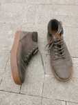 Ghete iarna Timberland boots bărbați piele Nubuk maro cu siret