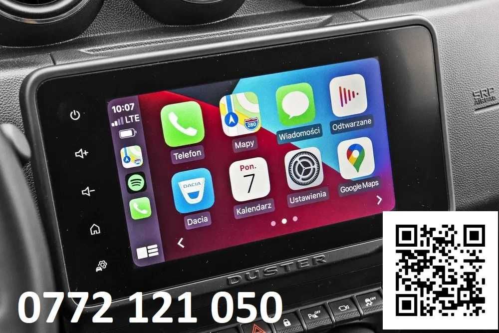 Harti Dacia 1,2,3,4 YouTube transformare media display in medianav