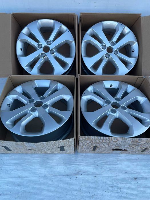 Jante aliaj noi originale R16 Logan Sandero Dokker Lodgy Captur Clio
