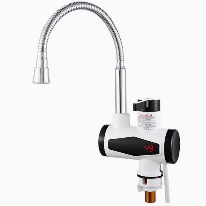 Проточен Нагревател за вода 3000W, Хоризонтален/вертикален, Опция Душ