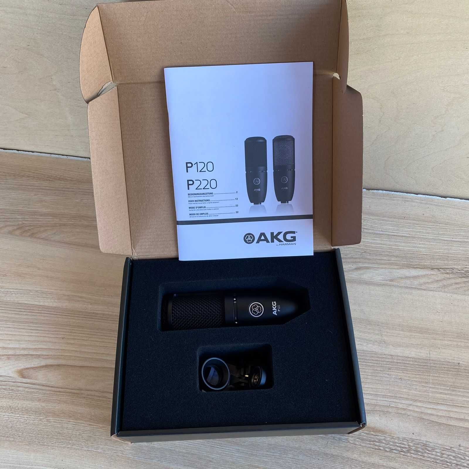 Akg p120 студийный микрофон