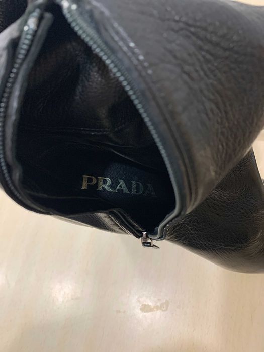 Cizme Prada din piele cu platforma ascunsa EU 41