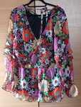 Bluza cu model floral