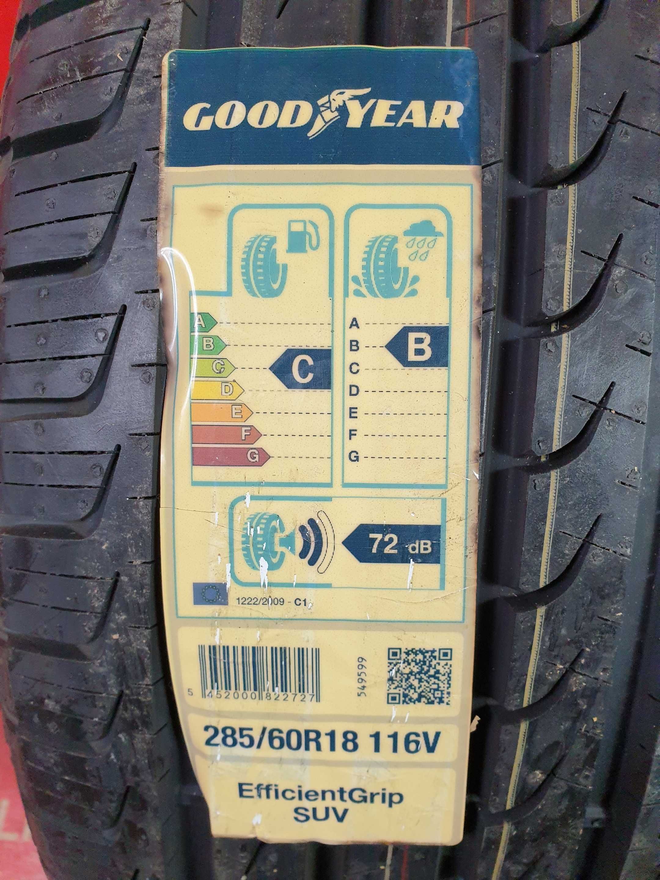 1 Anvelope M+S - 285/60/18 - GOODYEAR - NOUA - DOT 2019 !