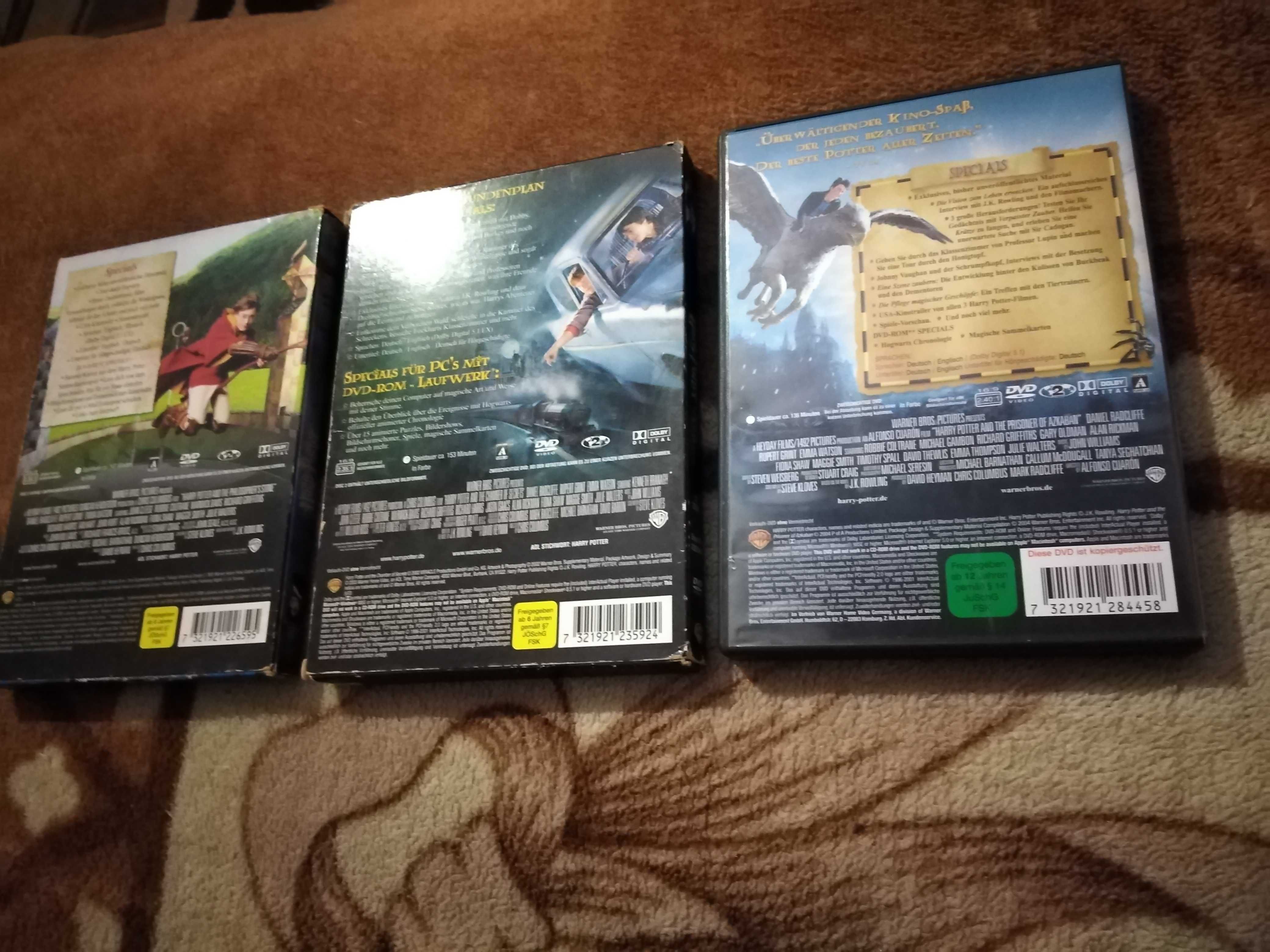 Filme DVD Boxset Harry Potter Trilogy Originale de Colectie