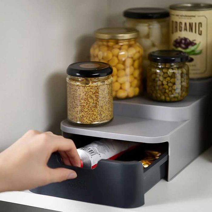 Органайзер за продукти с 3 нива на рафтове и 1 чекмедже