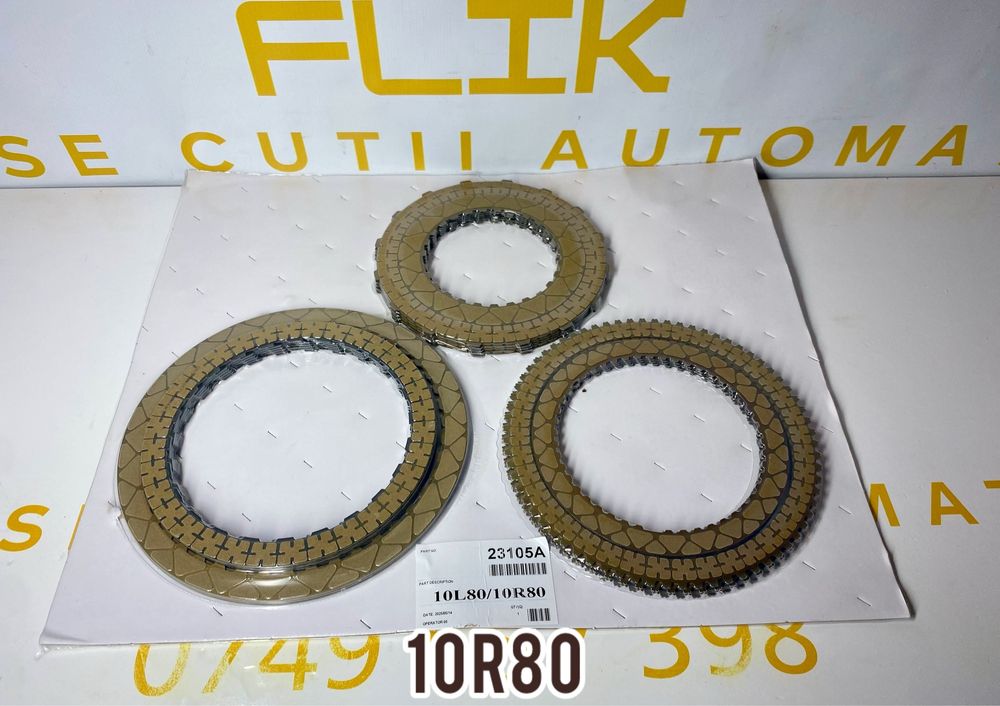 Set discuri frictiune ( ambreiaje ) cutie automată 10R80 10viteze Ford