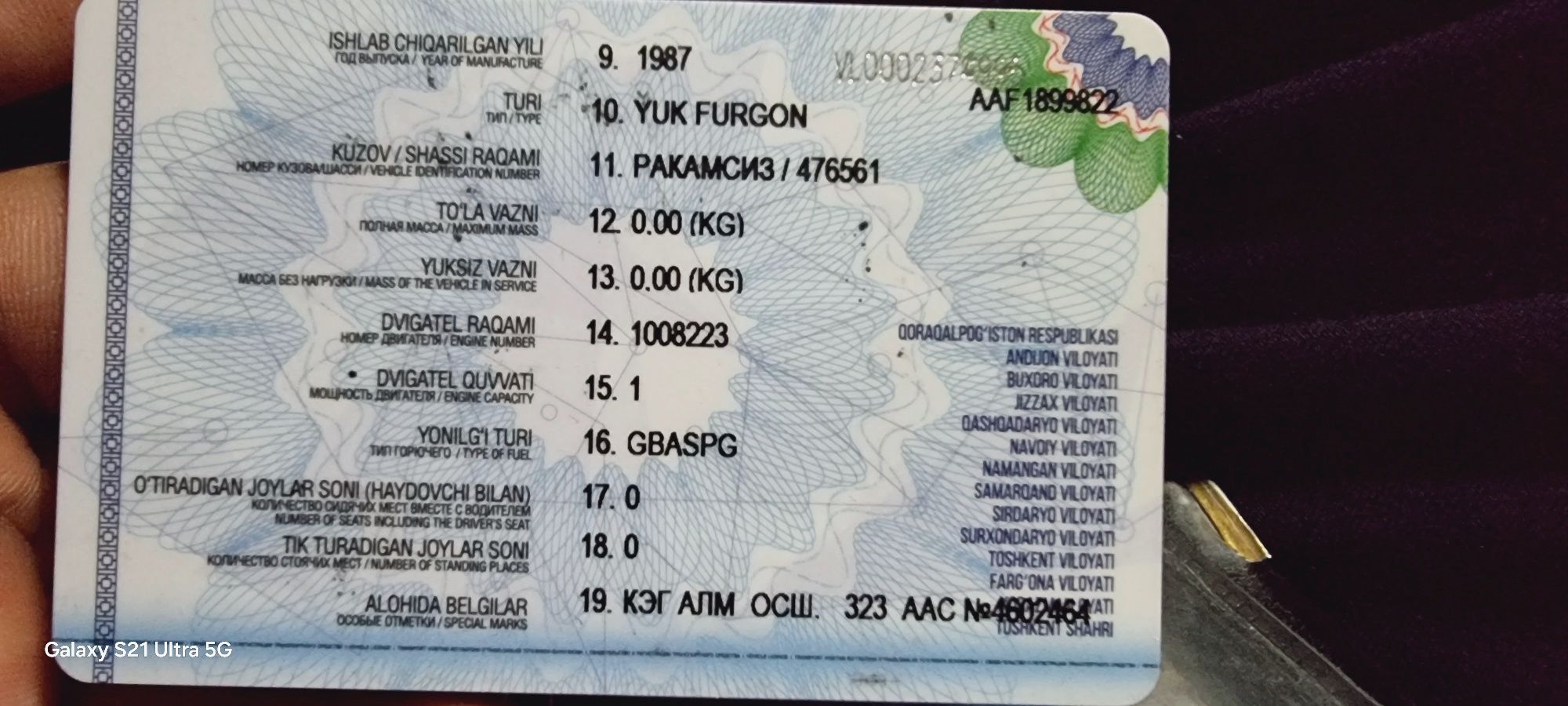1987 yil xech qanaqa iwi yuq pul topar mowina