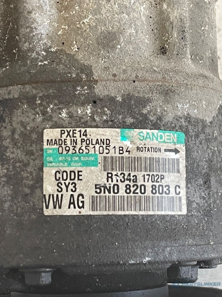 Compresor  AC SKODA FABIA II 542 2006 - 2014 1.2 TDI CFWA 5N0820803C